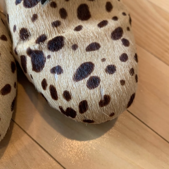 Tory Burch Cheetah Print Calf Hair Loafers - Picture 7 of 7